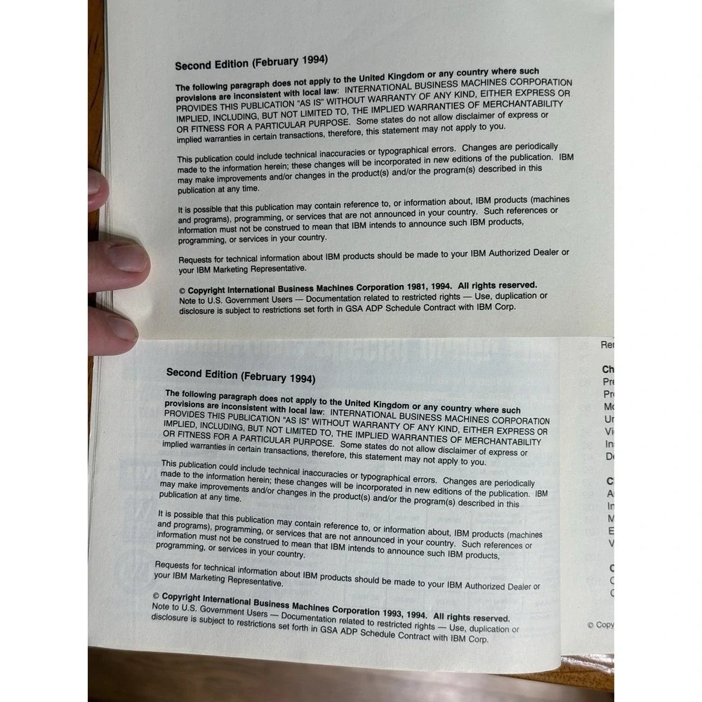 Vintage IBM PC DOS 6.3 Reference Manuals User and Data Compression Guide